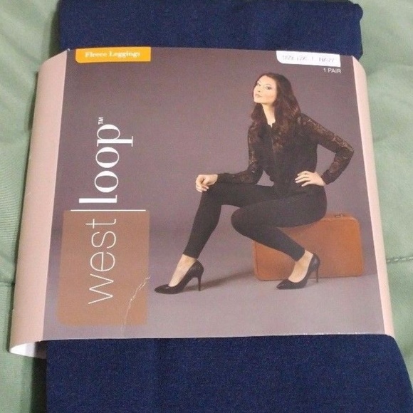 West Loop Fleece Leggings Soft Lined 